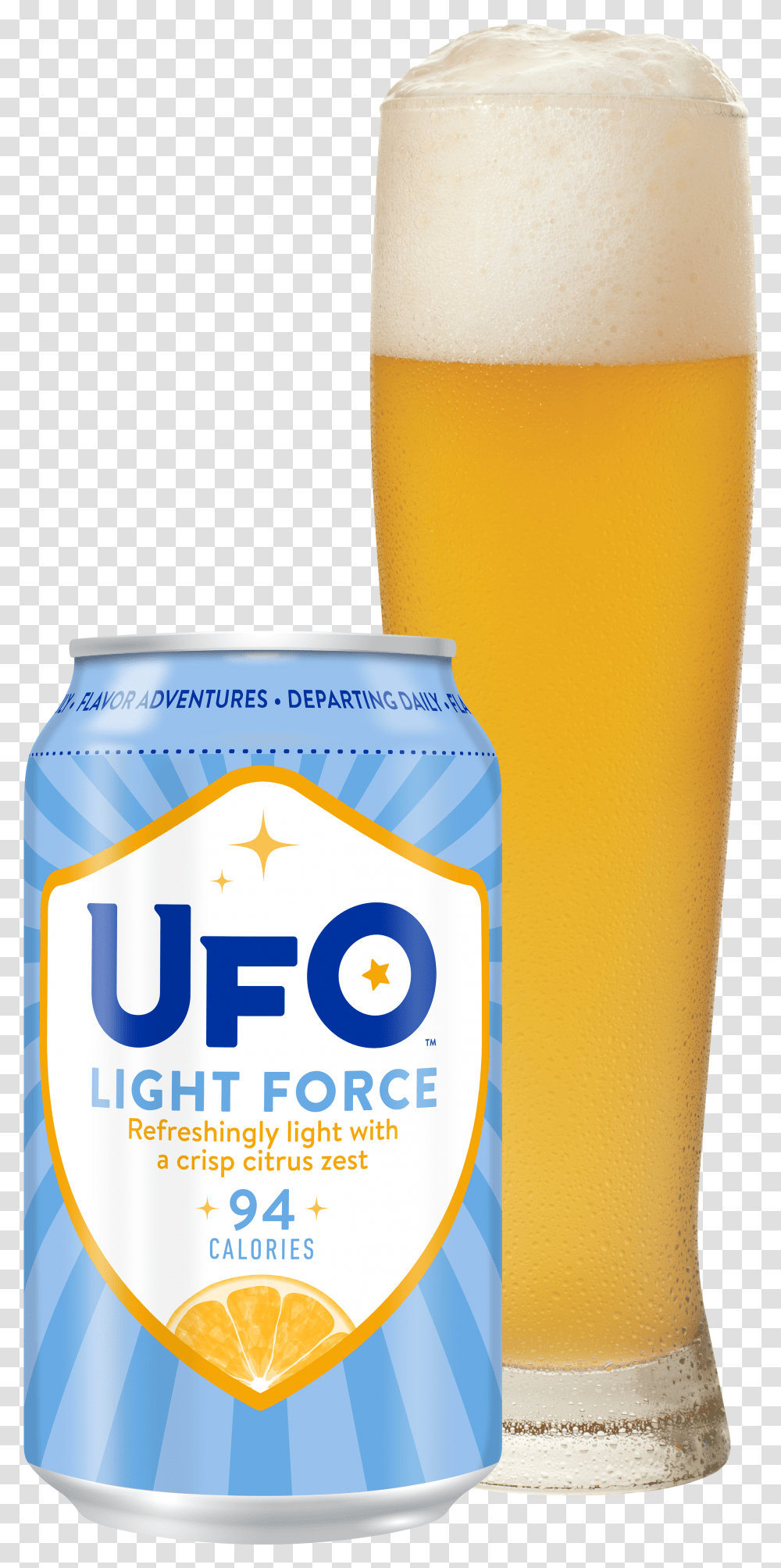 Light Force Ufo Light Force Beer Transparent Png