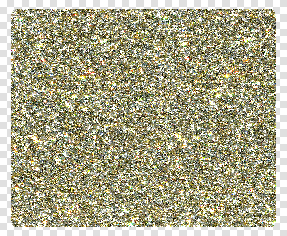 Light Gold Stardust Mat, Glitter, Rug Transparent Png
