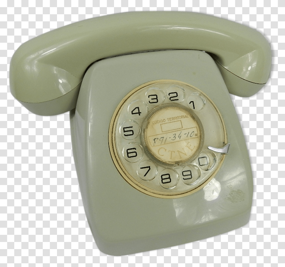 Light Gray Rotary PhoneSrc Https Corded Phone, Electronics, Dial Telephone, Wristwatch Transparent Png