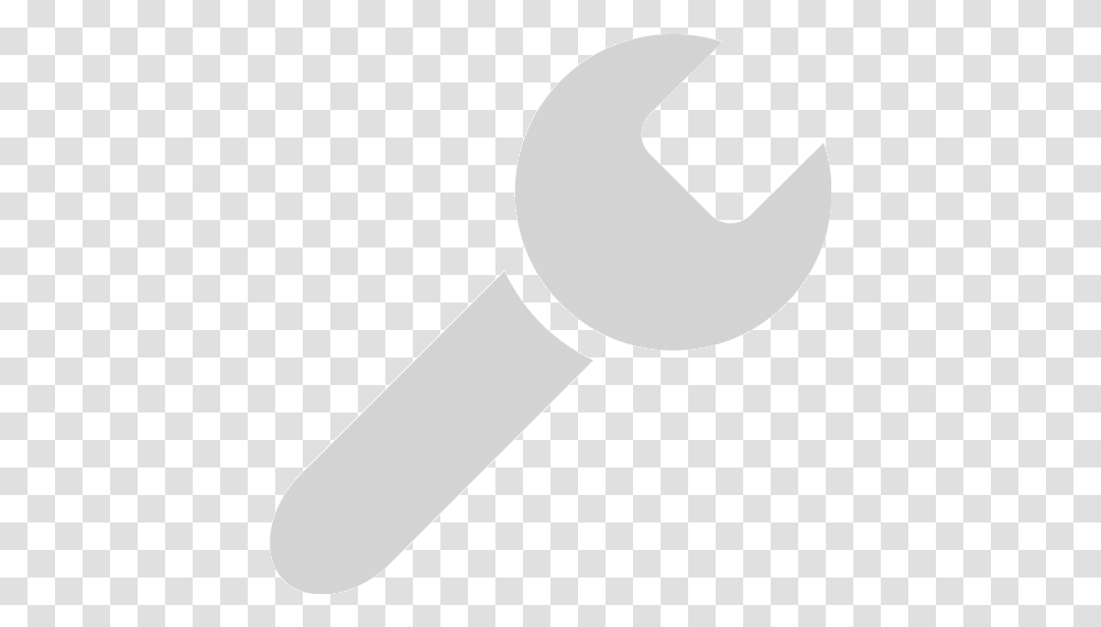 Light Gray Wrench Icon Free Light Gray Wrench Icons White Spanner Icon, Key Transparent Png