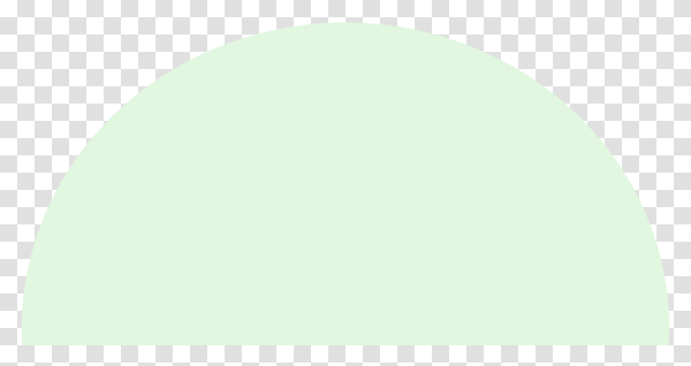 Light Green Semi Circle Download Clear Background Half Circle, Oval, Face Transparent Png