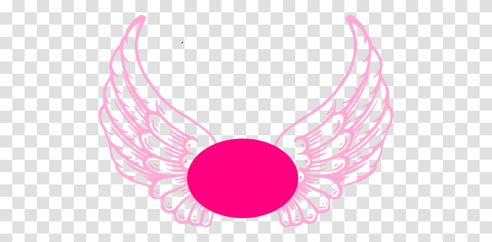 Light Hot Pink Guardian Angel Wings Clip Art, Bird, Animal, Heart Transparent Png