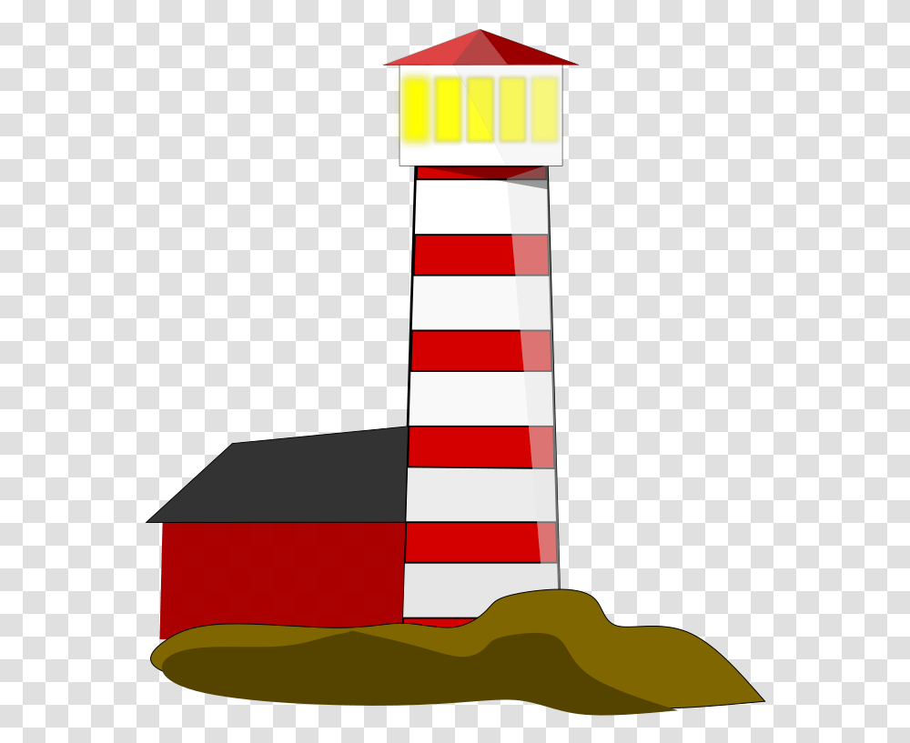 Light House Clip Art Image With Clip Art, Tower, Architecture, Building, Lighthouse Transparent Png