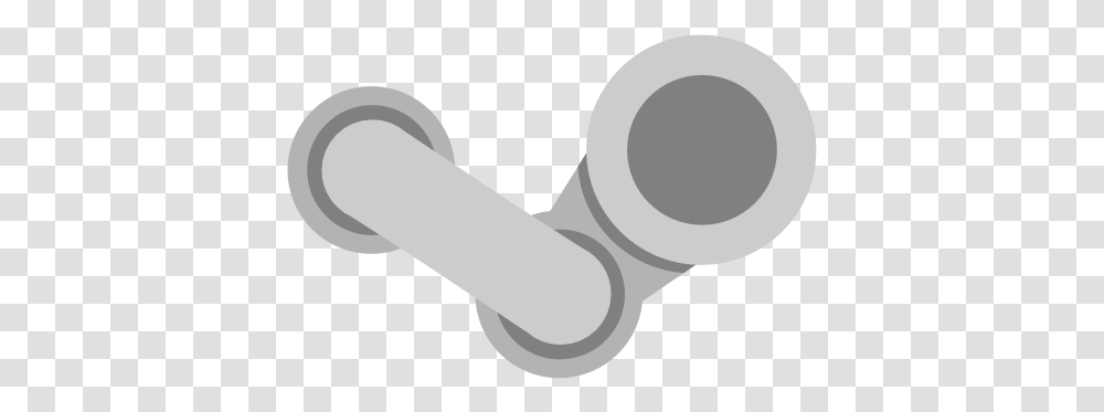 Light Icon Grey Steam Logo, Tape, Weapon, Cannon, Sock Transparent Png