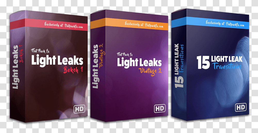 Light Leak Packs Book Cover, File Binder, File Folder Transparent Png