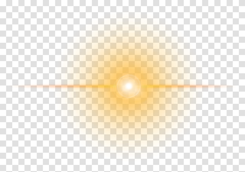 Light Lensflare Lens Flare Sun Sunlight Orange Yellow Circle, Bowl, Lamp, Mixing Bowl, Sphere Transparent Png