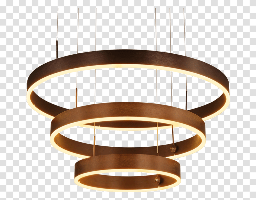 Light Luxury Chandelier Gold Ring Gold Light Ring Hd, Lamp, Spiral, Coil, Light Fixture Transparent Png