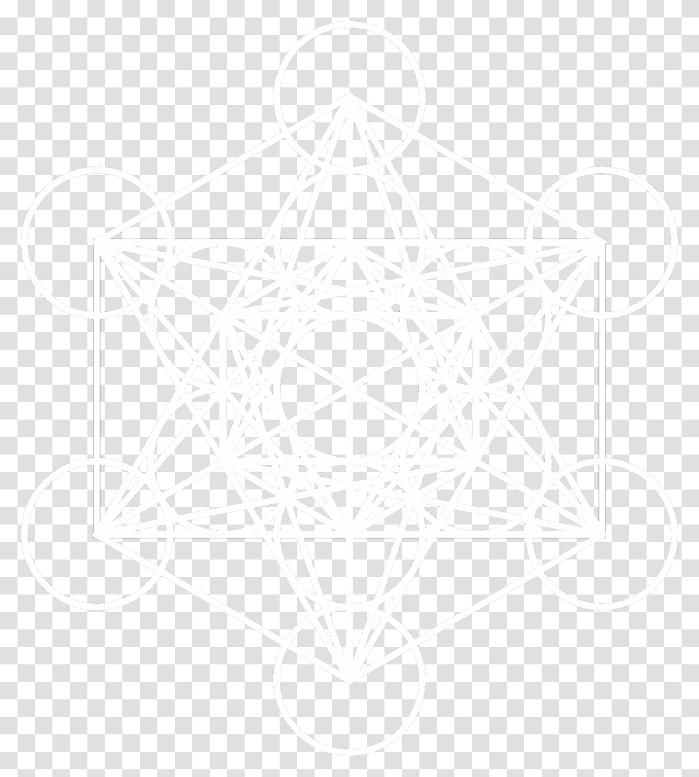 Light Nexus Metatron's Cube, Pattern, Ornament, Fractal, Chandelier Transparent Png