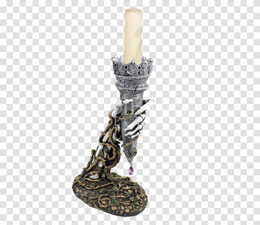 Light Of Asrael Candle Holder Candlestick, Glass, Goblet Transparent Png