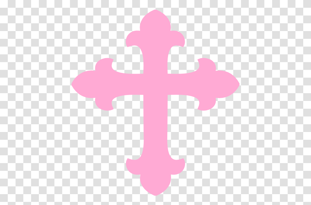 Light Pink Cross Clip Art Vector Clip Art Pink Cross Clipart Free, Symbol, Jigsaw Puzzle, Game, Long Sleeve Transparent Png