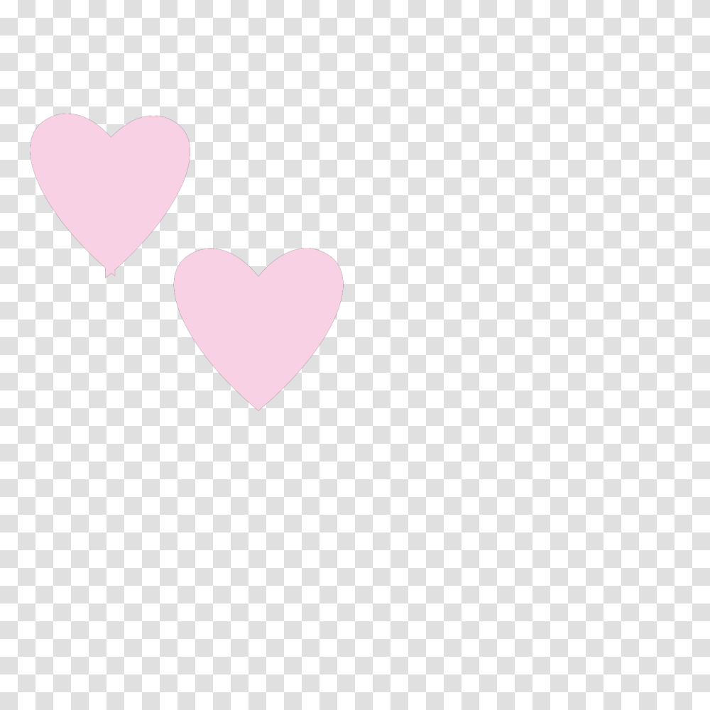 Light Pink Double Hearts Clip Art Girly, Moon, Outer Space, Night, Astronomy Transparent Png