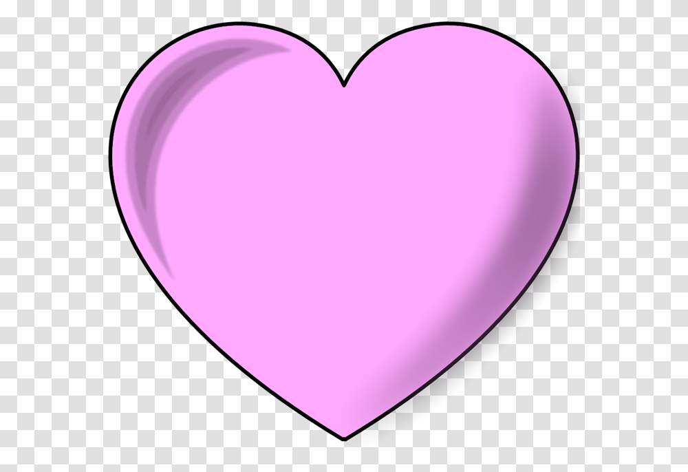 Light Pink Heart Svg Vector Girly, Balloon, Pillow, Cushion, Purple Transparent Png