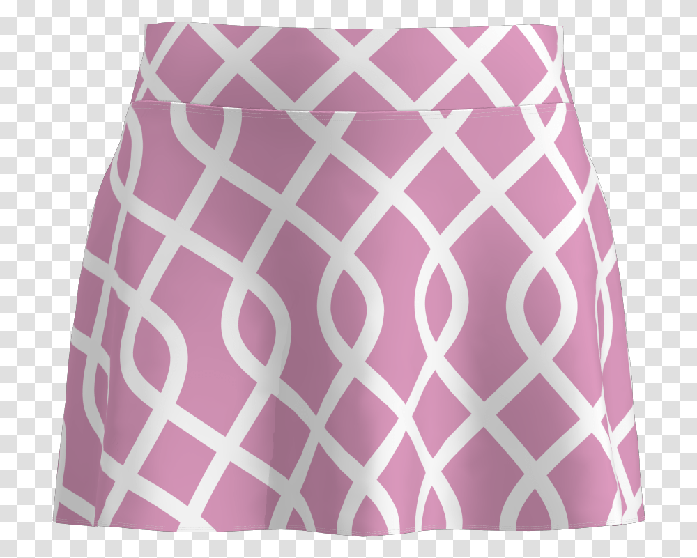 Light Pink Lattice Print Flounce Golf Skort 15 Light Blue Lattice Print Flounce Golf, Rug, Clothing, Apparel, Bottle Transparent Png