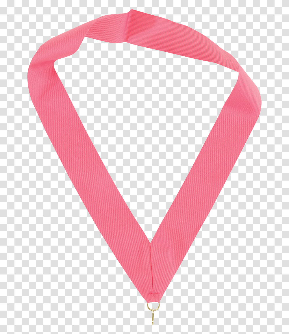 Light Pink V Cut Ribbon 1 12 X 32 - The Trophy Case, Rug, Neck, Alphabet, Text Transparent Png