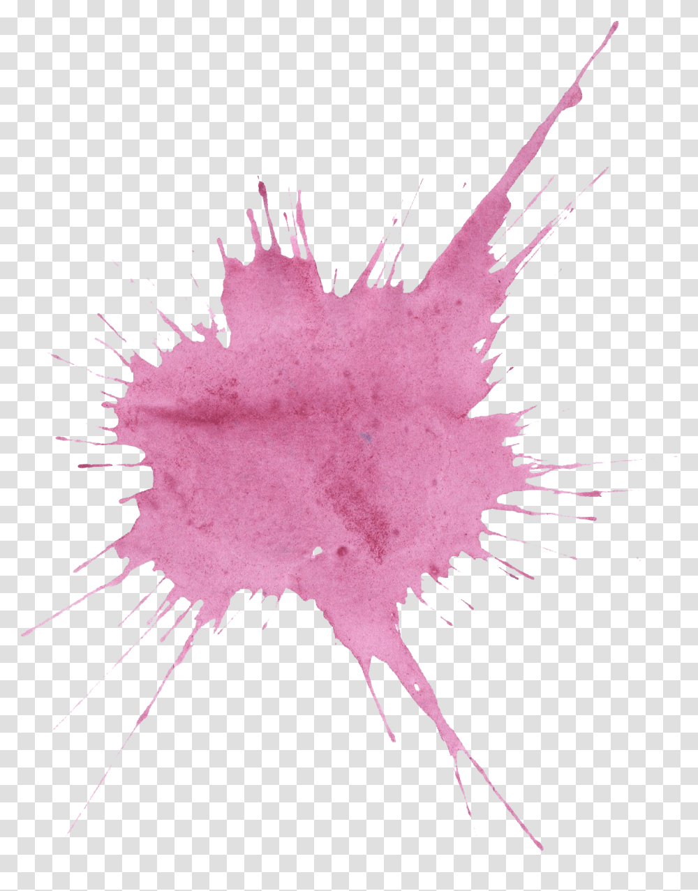 Light Pink Watercolor Splash, Purple, Pattern, Stain, Leaf Transparent Png