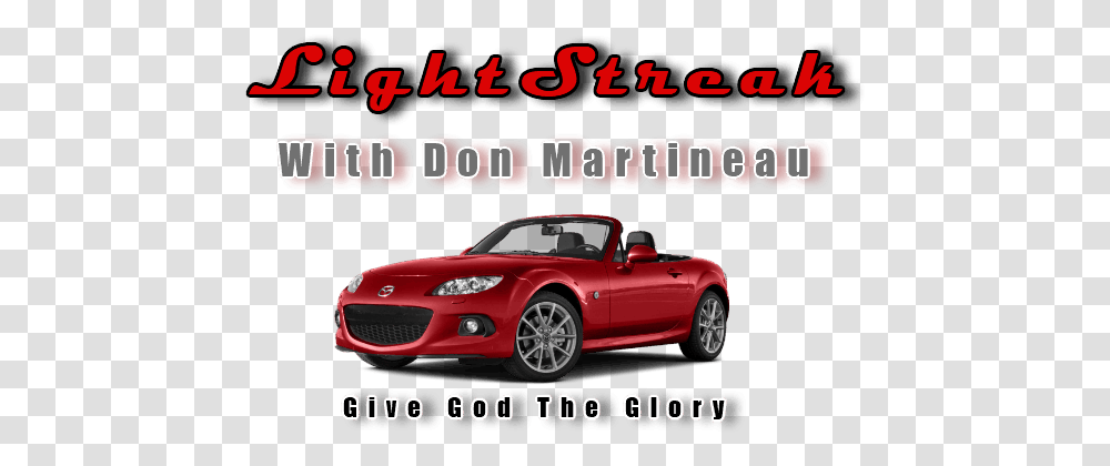 Light Streak With Don Martineau Sports Car, Flyer, Poster, Advertisement, Convertible Transparent Png