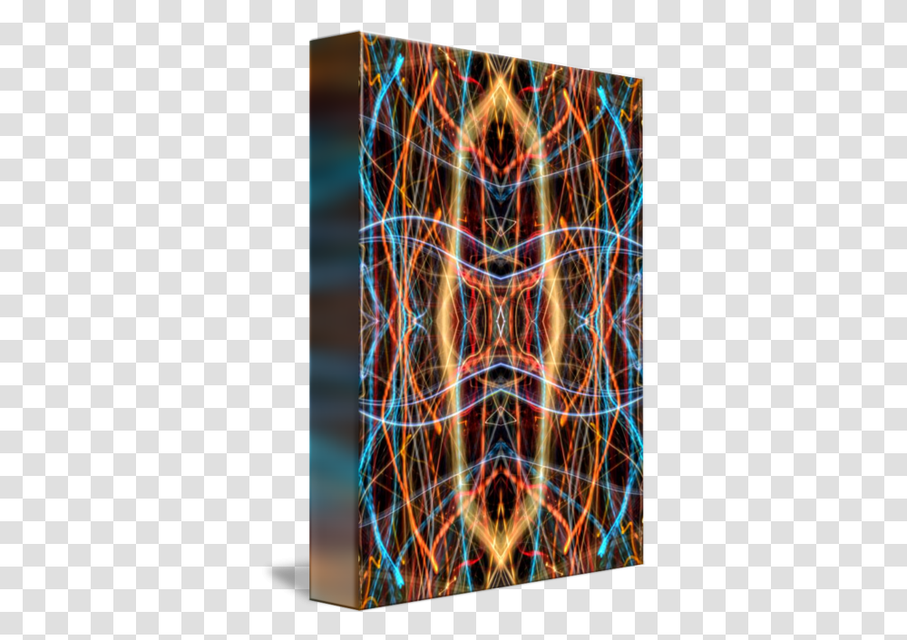 Light Streaks Fractal Art, Bonfire, Flame, Wiring, Electronics Transparent Png