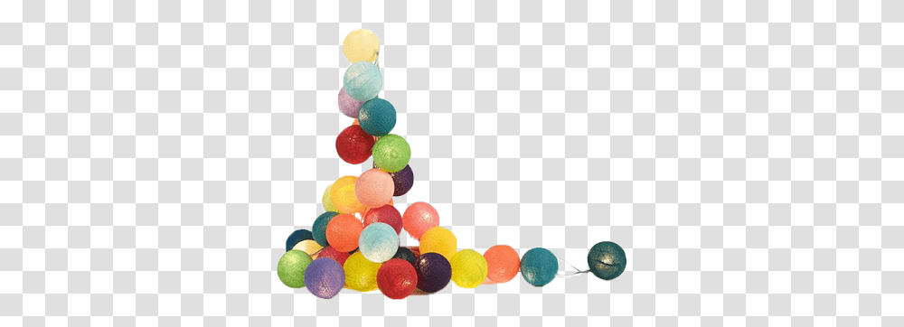 Light String Garland, Sweets, Food, Confectionery, Ball Transparent Png