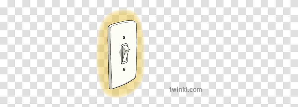 Light Switch Flicking Onomatopoeia Light Switch Illustration, Electrical Device Transparent Png