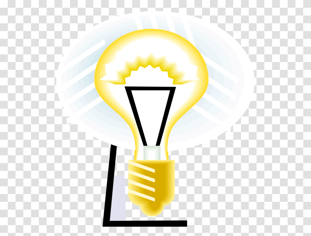 Light Symbol Of Good Emblem, Lightbulb, Lamp Transparent Png