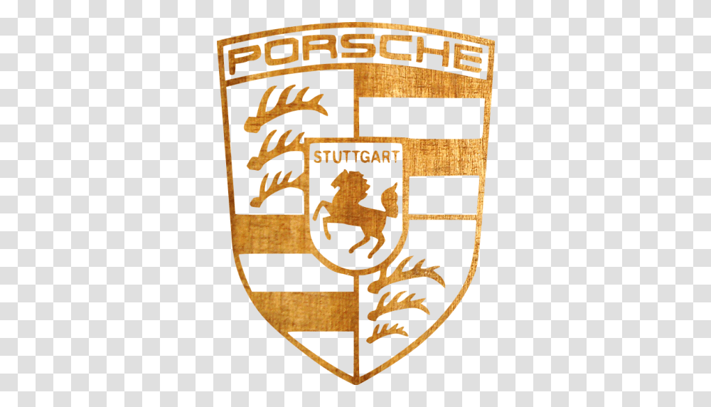 Light Wood Porsche Icon, Armor, Rug, Shield, Logo Transparent Png