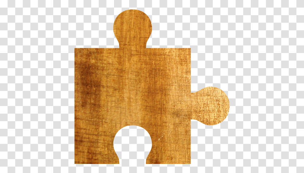 Light Wood Puzzle Piece Icon Wood Puzzle Piece, Cross, Person, Interior Design, Leisure Activities Transparent Png