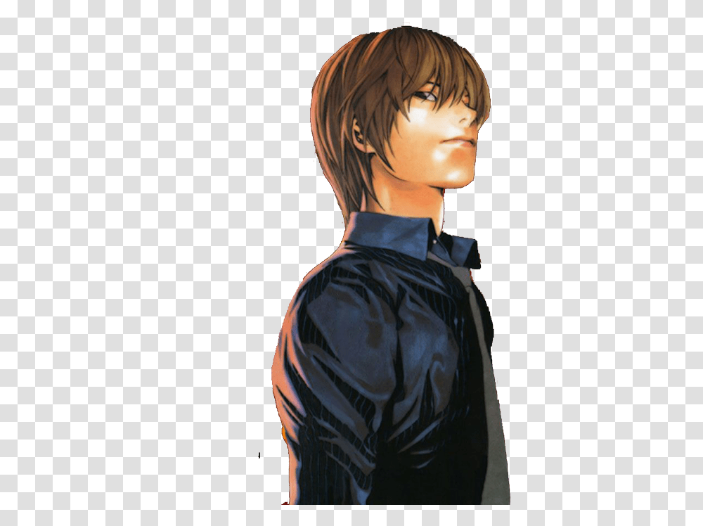 Light Yagami Free Light Yagami, Apparel, Coat, Person Transparent Png