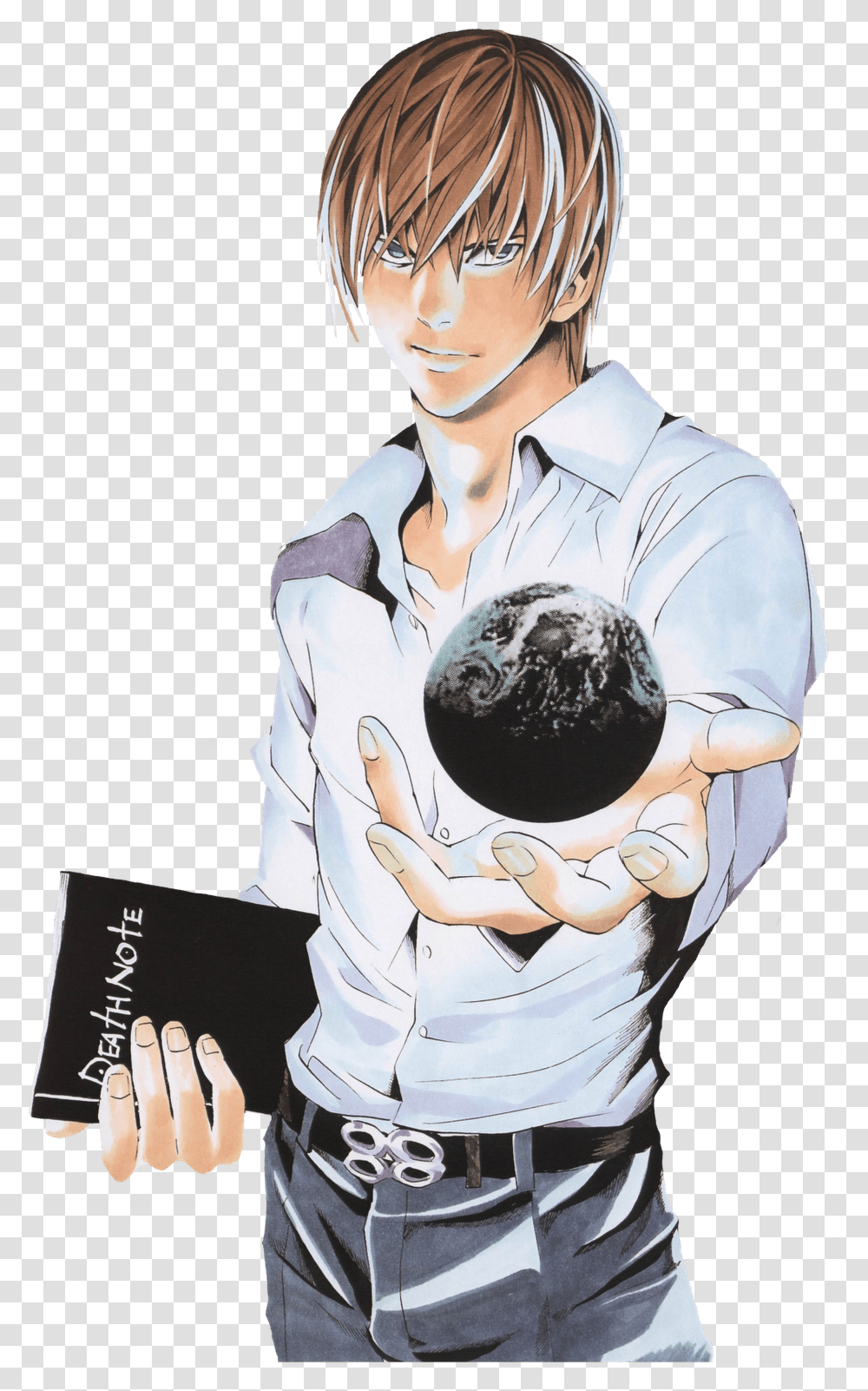 Light Yagami Image, Person, Sleeve, Long Sleeve Transparent Png