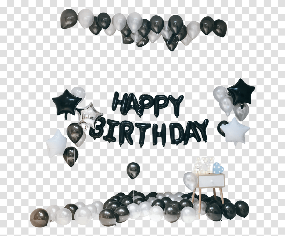 Lightbox Moreview Black Themed Birthday Party Full Size, Accessories, Accessory, Jewelry, Pearl Transparent Png