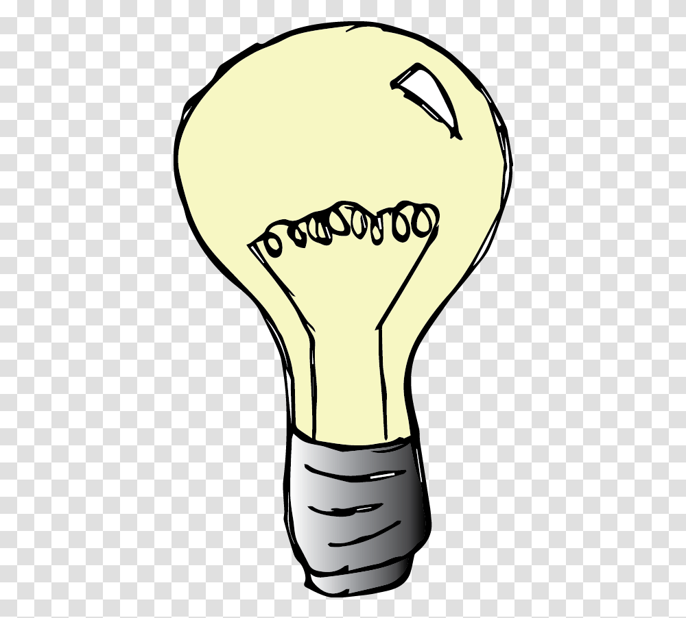 Lightbulb Clip Art Melonheadz Image Melonheadz Light Bulb Clipart, Hand Transparent Png