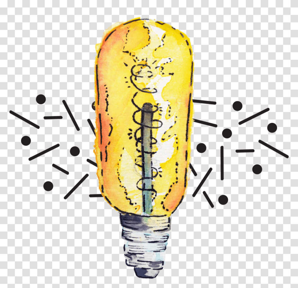 Lightbulb Download Illustration, Glass, Food, Fire Hydrant, Goblet Transparent Png