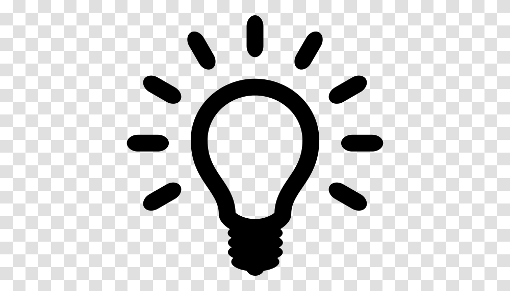 Lightbulb Icon, Gray, World Of Warcraft Transparent Png