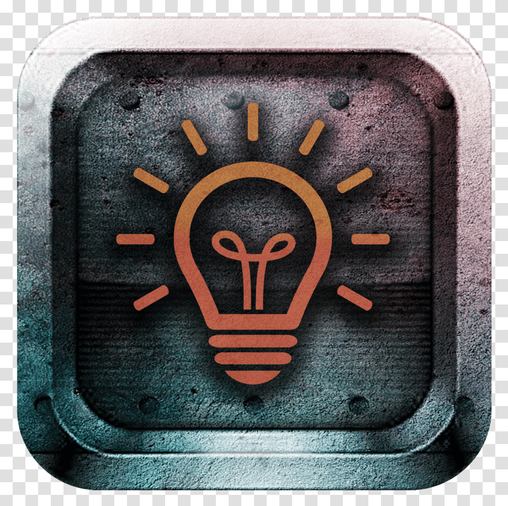 Lightbulb Illustration, Emblem, Logo, Trademark Transparent Png