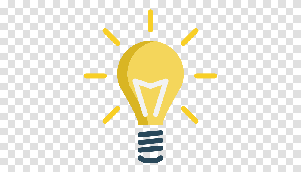 Lightbulb Light Bulb Flat Icon, Lighting, Green Transparent Png