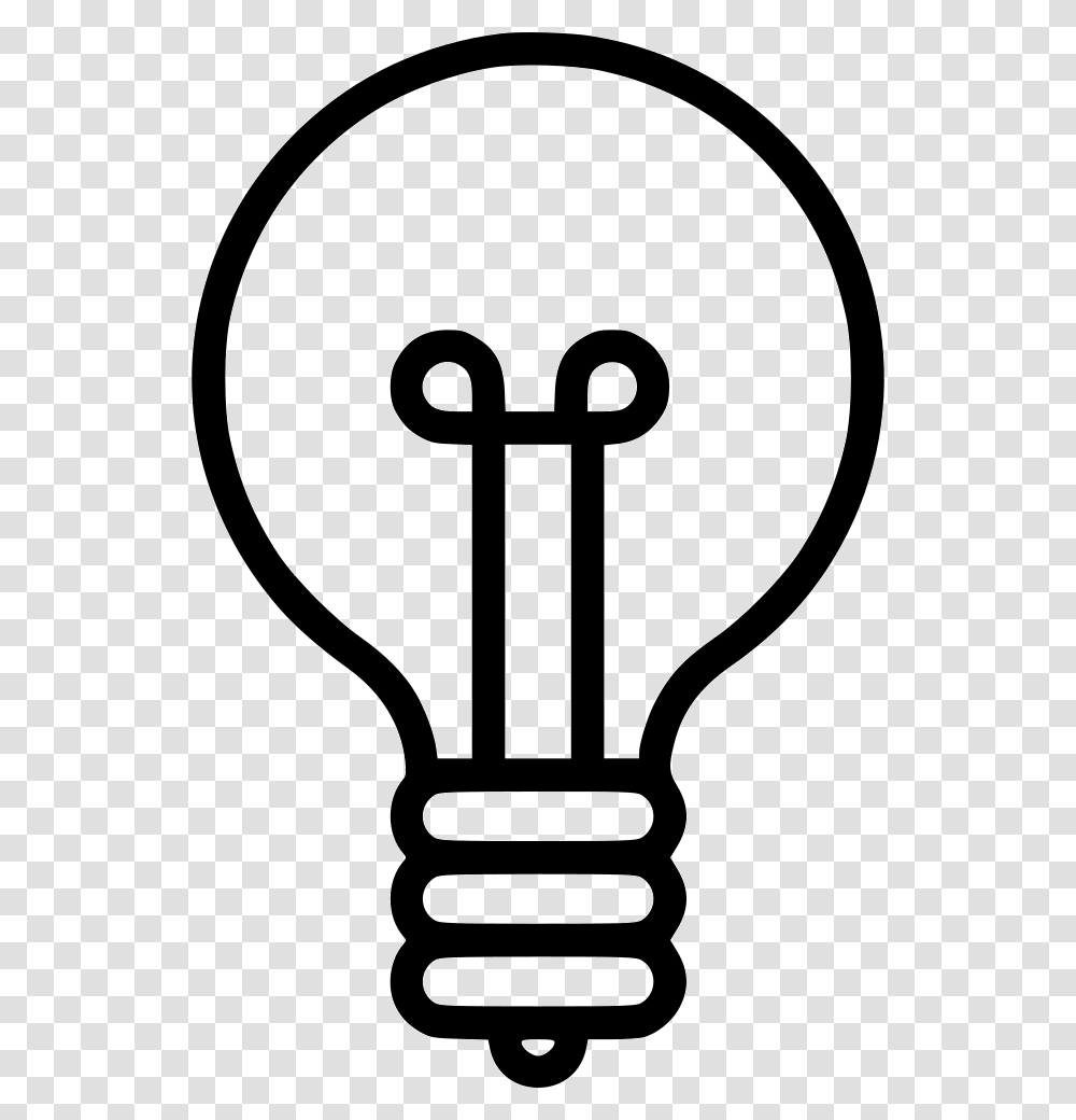 Lightbulb Light Bulb Idea Misc Creative Vector Light Bulb, Stencil, Scissors, Blade, Weapon Transparent Png
