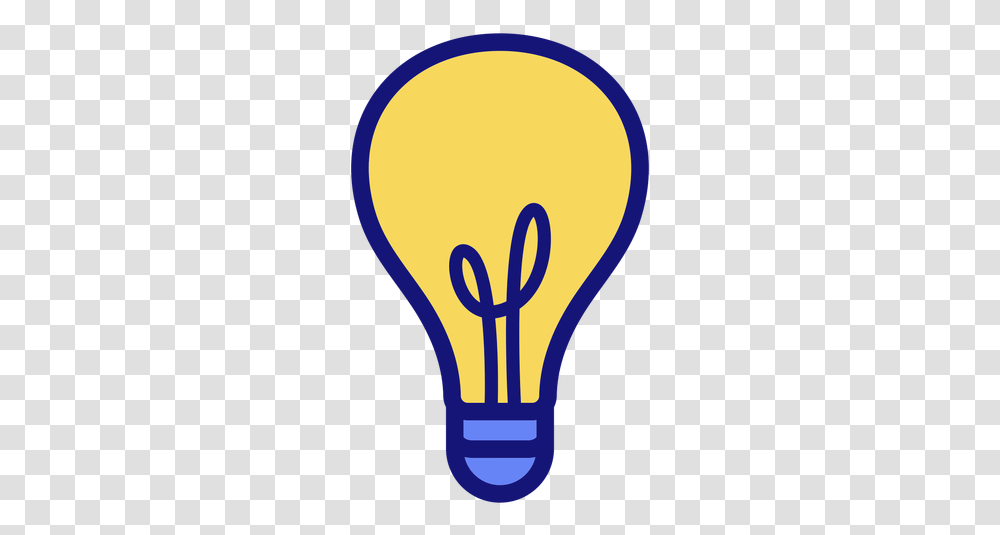 Lightbulb Stroke Icon Light Bulb, Lighting Transparent Png