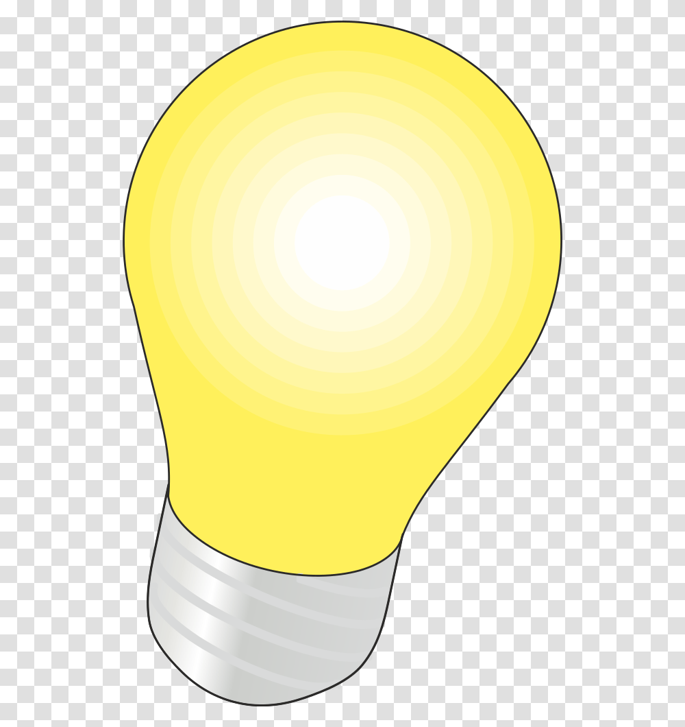 Lightbulb, Tape Transparent Png