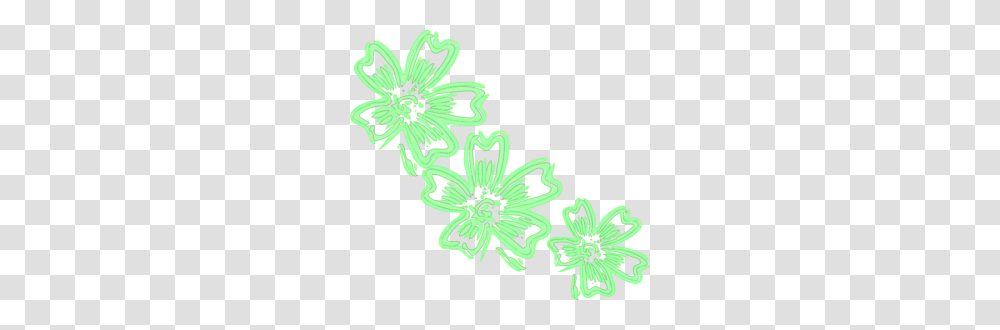 Lighter Green Flowers Clip Art, Accessories, Accessory, Jewelry, Pattern Transparent Png