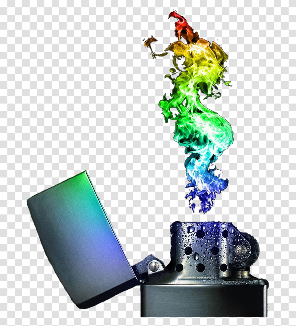 Lighter Zippo Flames Insect, Fire, Smoke Transparent Png