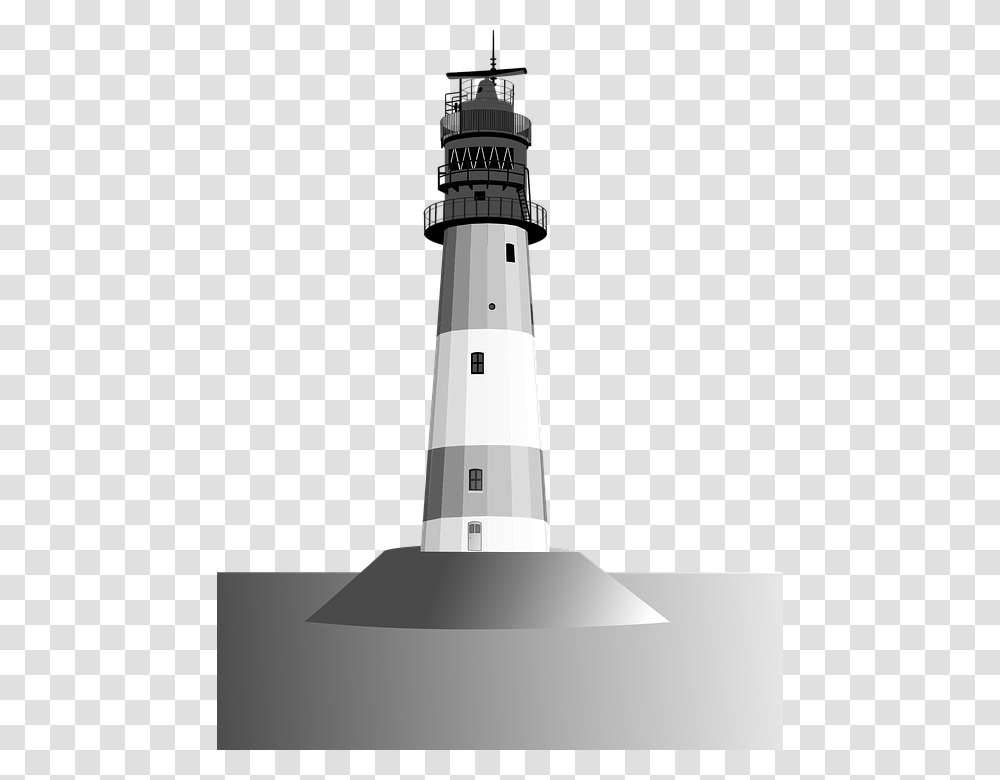 Lighthouse, Architecture, Tower, Building, Beacon Transparent Png