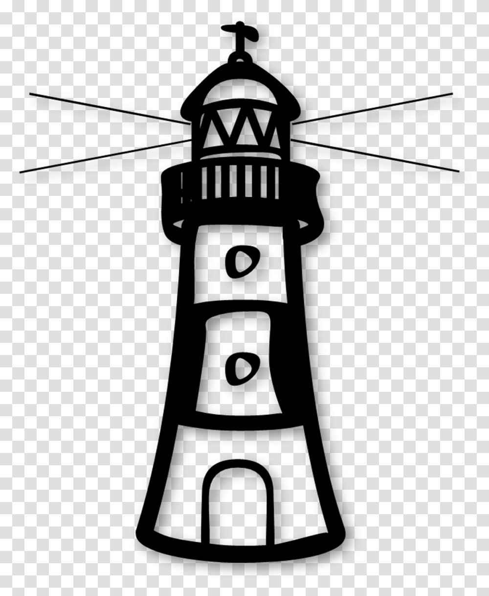 Lighthouse Coloring, Gray, World Of Warcraft Transparent Png