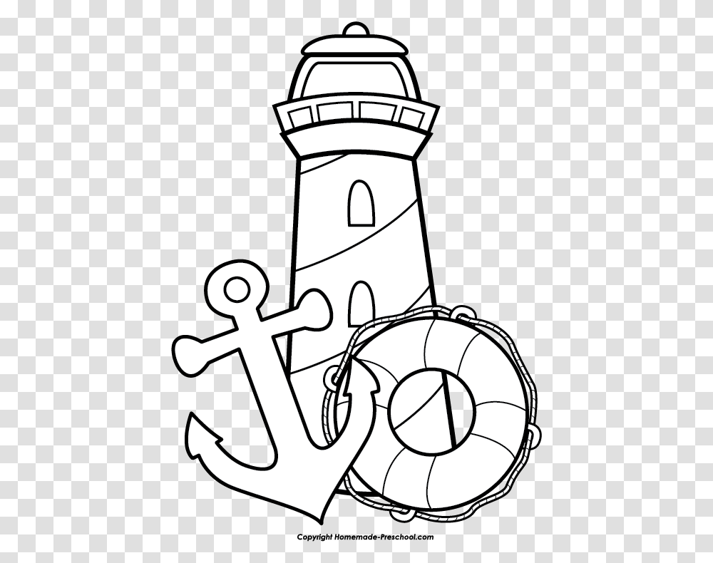Lighthouse Coloring Sheets, Tower, Architecture, Building, Hook Transparent Png