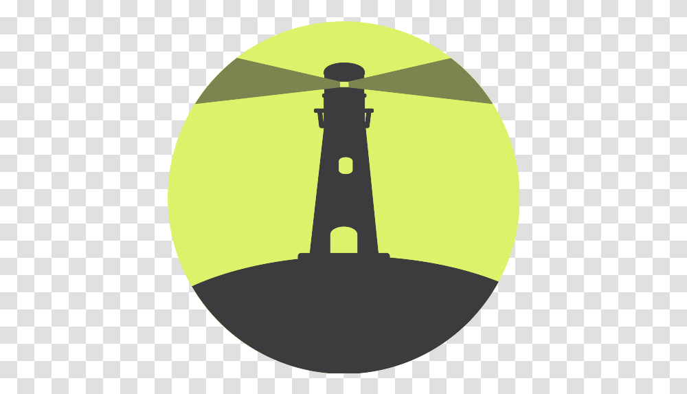 Lighthouse Icon 63 Repo Free Icons Circle, Lamp, Machine, Lighting, Text Transparent Png