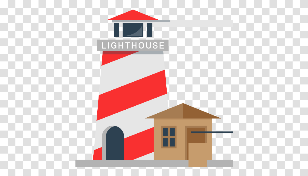 Lighthouse Icon House, Building, Tower, Architecture, Beacon Transparent Png