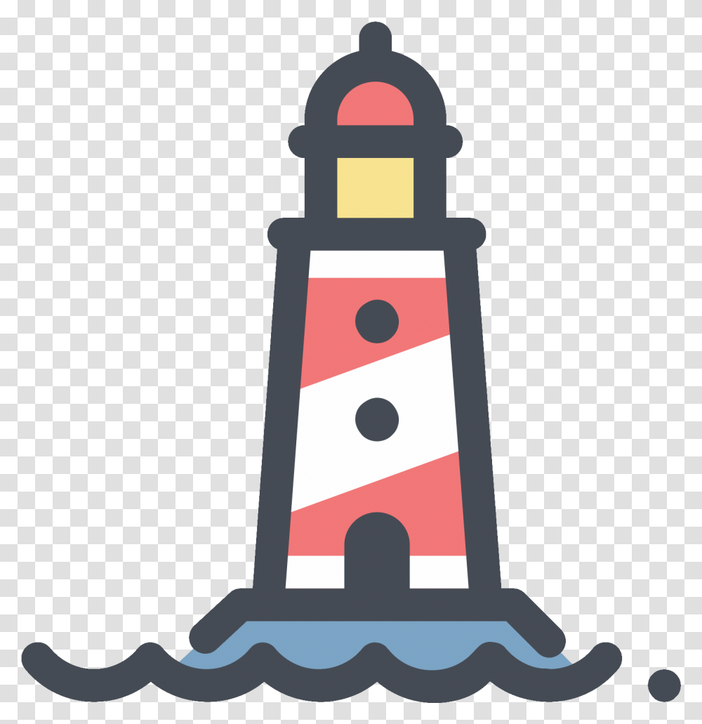 Lighthouse Icon Whatsapp Image With Icon Lighthouse, Tower, Architecture, Building, Beacon Transparent Png