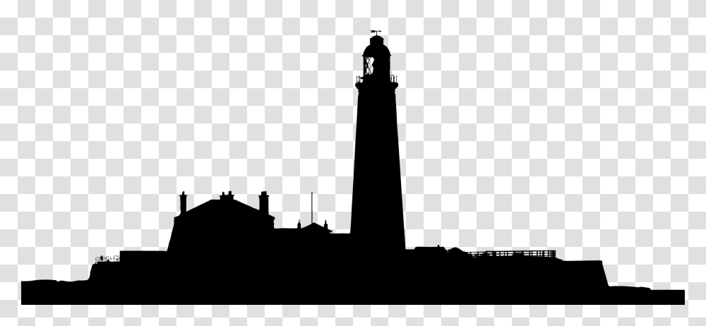 Lighthouse Landscape Silhouette Icons, Gray, World Of Warcraft Transparent Png