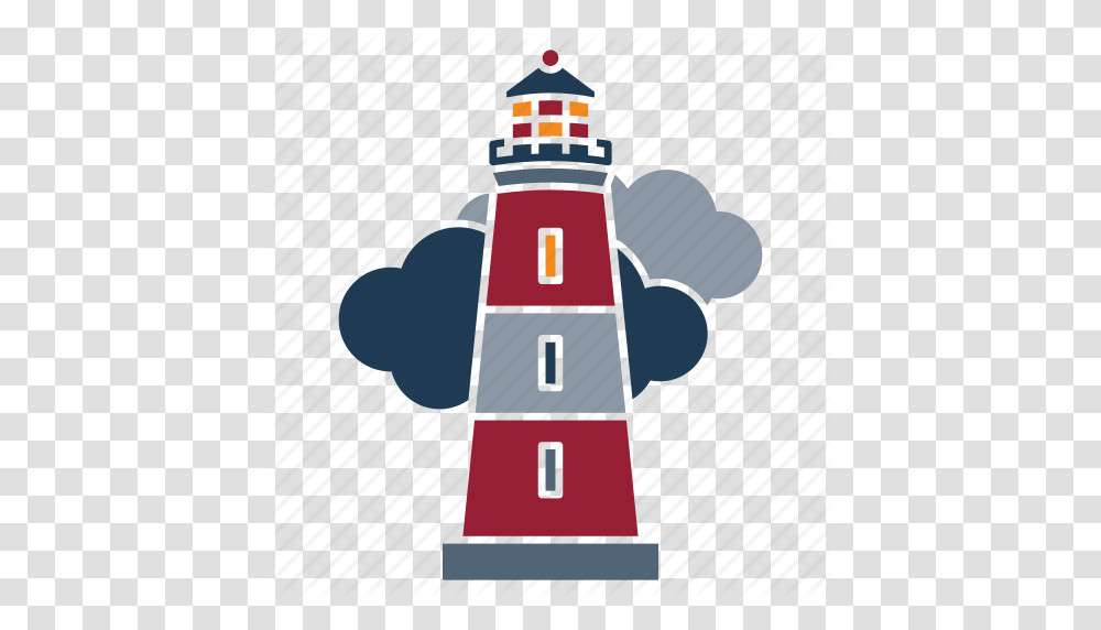 Lighthouse Marine Nautical Navy Ocean Sea Seaside Icon, Architecture, Building, Tower, Beacon Transparent Png