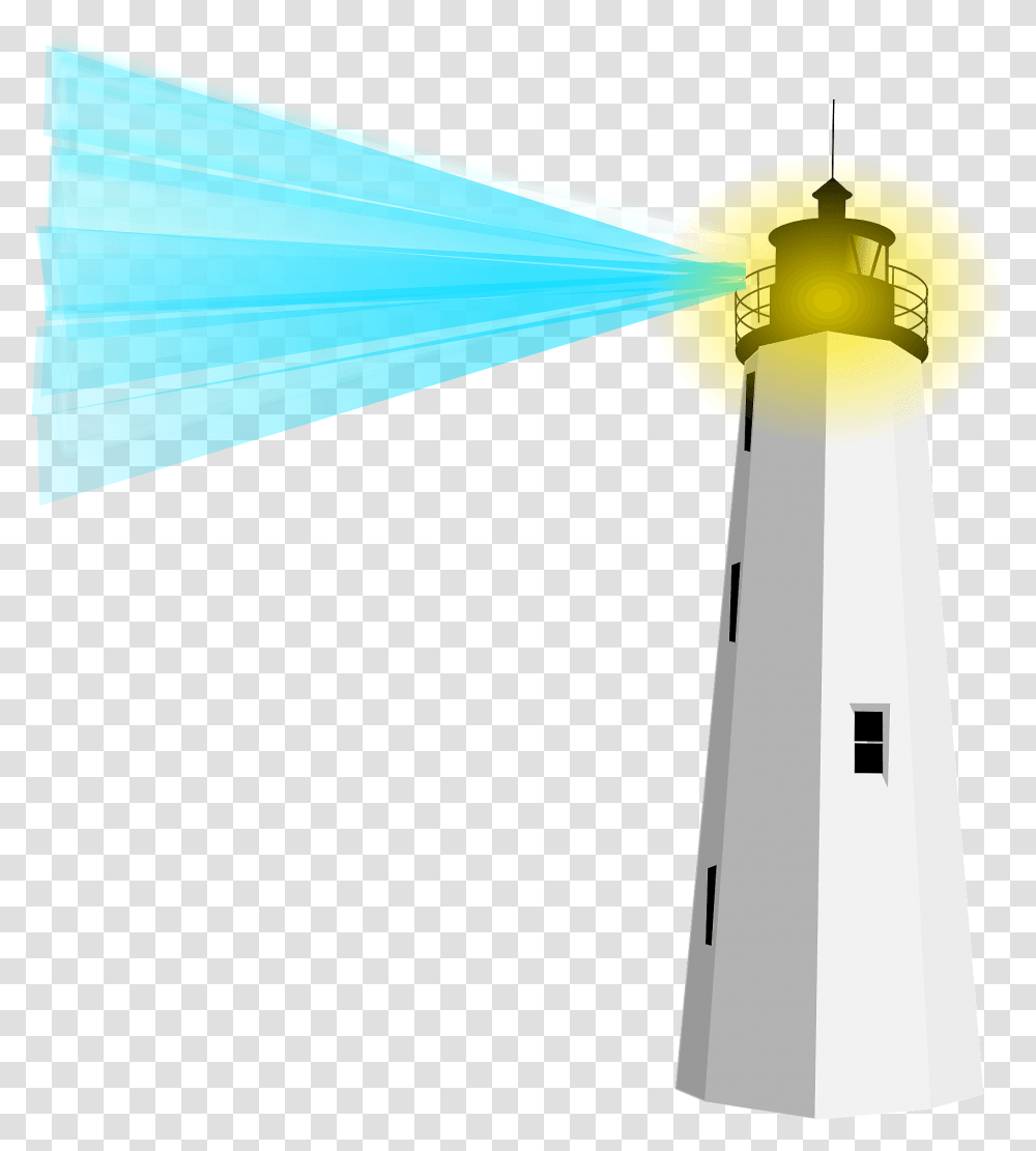Lighthouse Public Domain Beacon Of Light Clipart, Tower, Architecture, Building, Hammer Transparent Png
