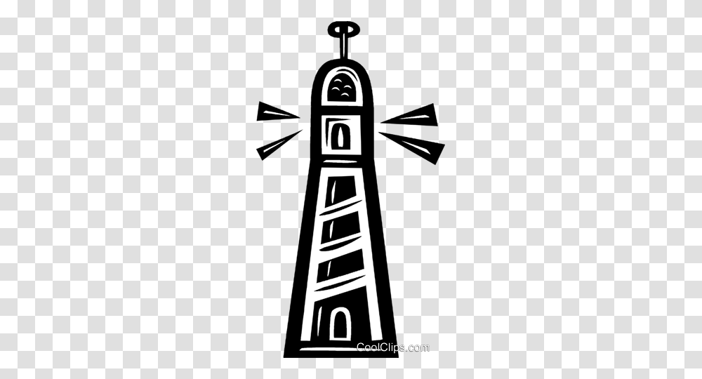 Lighthouse Royalty Free Vector Clip Art Illustration, Architecture, Building, Tower Transparent Png