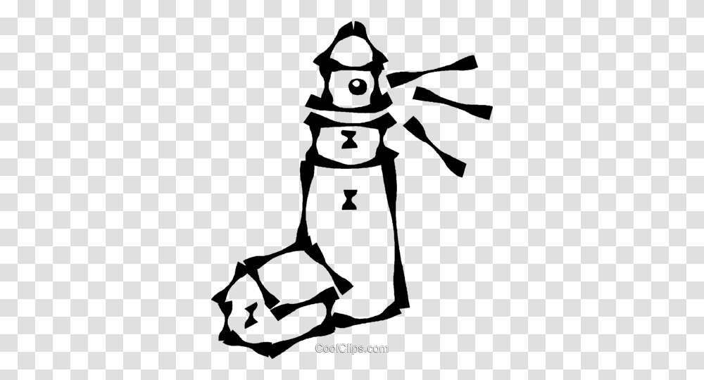 Lighthouse Royalty Free Vector Clip Art Illustration, Stencil, Drawing, Animal, Mammal Transparent Png